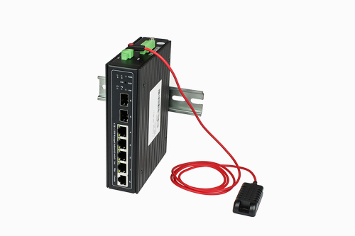 NS-SW-4G2G-L/IM Промышленный управляемый (L2+) коммутатор Gigabit Ethernet на 4GE RJ45 + 2 GE SFP