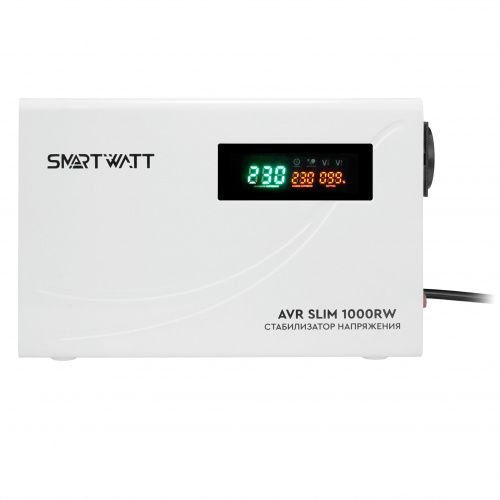 Настенный стабилизатор напряжения SMARTWATT AVR SLIM 1000RW