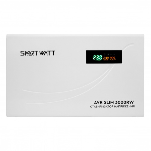 Настенный стабилизатор напряжения SMARTWATT AVR SLIM 3000RW