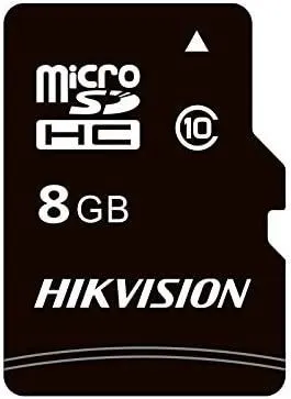 MicroSDHC Hikvision C1 8GB