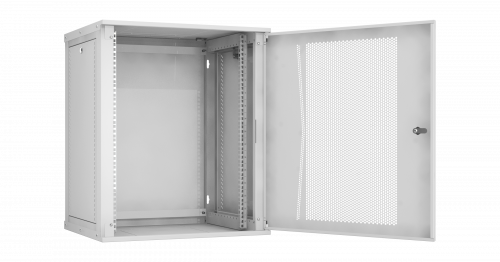 Шкаф настенный серия LITE 600х450, 15U TWI-156045-R-P-GY