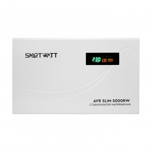 Настенный стабилизатор напряжения SMARTWATT AVR SLIM 5000RW