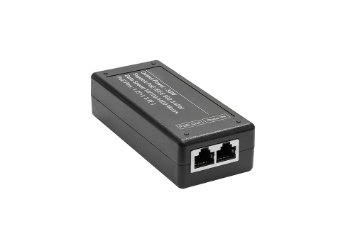 NS-PI-1G-30 PoE-инжектор Gigabit Ethernet на 1 порт, мощностью до 30W.