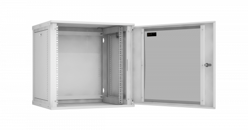 Шкаф настенный серия LITE 600х450, 12U TWI-126045-R-G-GY