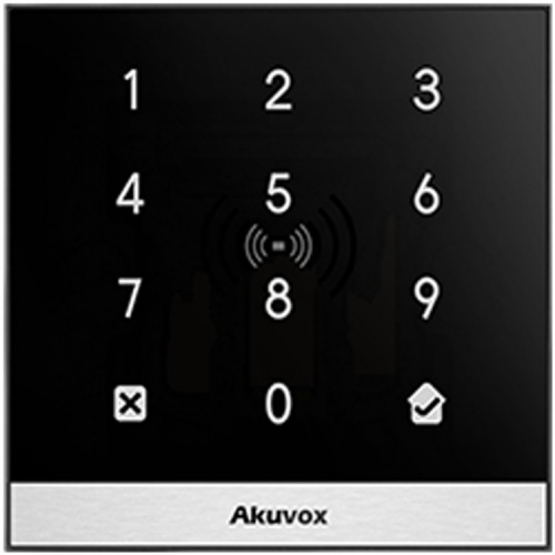 Akuvox A02S (ЧЕРНЫЙ) терминал контроля доступа (on-wall)