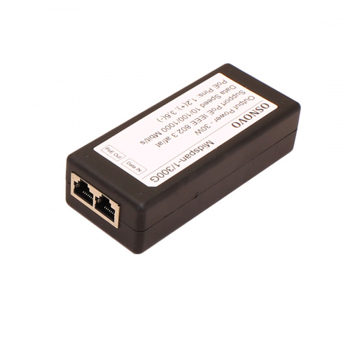 PoE-инжектор Gigabit Ethernet на Midspan-1/300G