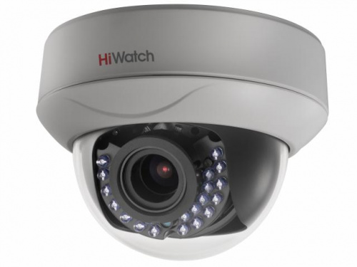 2Мп купольная HD-TVI видеокамера с ИК-подсветкой до 30м с PoC