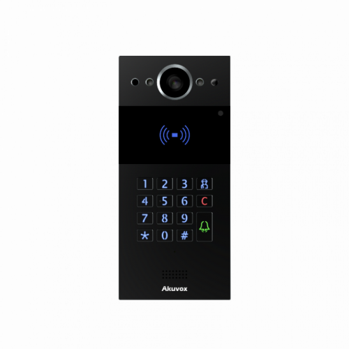 SIP-видеодомофон  Akuvox R20K BLACK SIP video doorphone (in-wall)